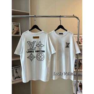 ルイヴィトン 半袖tシャツ 刺繍 日常 カジュアル A30594
