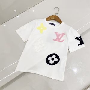 ルイヴィトン 半袖tシャツ ニット 刺繍 レディース向け A30587