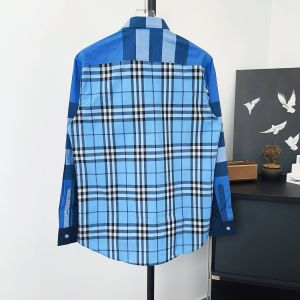 バーバリー 長袖シャツ パネルチェック メンズ レディース 高品質 A30596