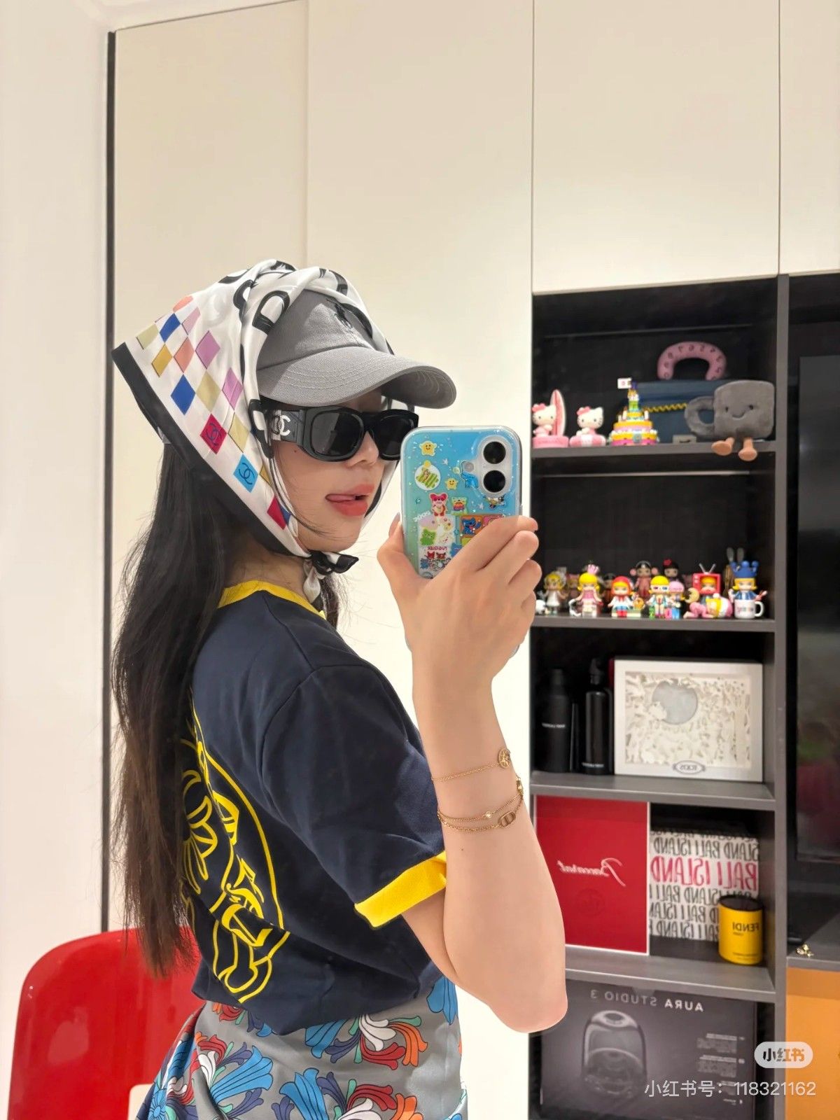 クロムハーツ Tシャツ コントラストカラー レディース向け A30593