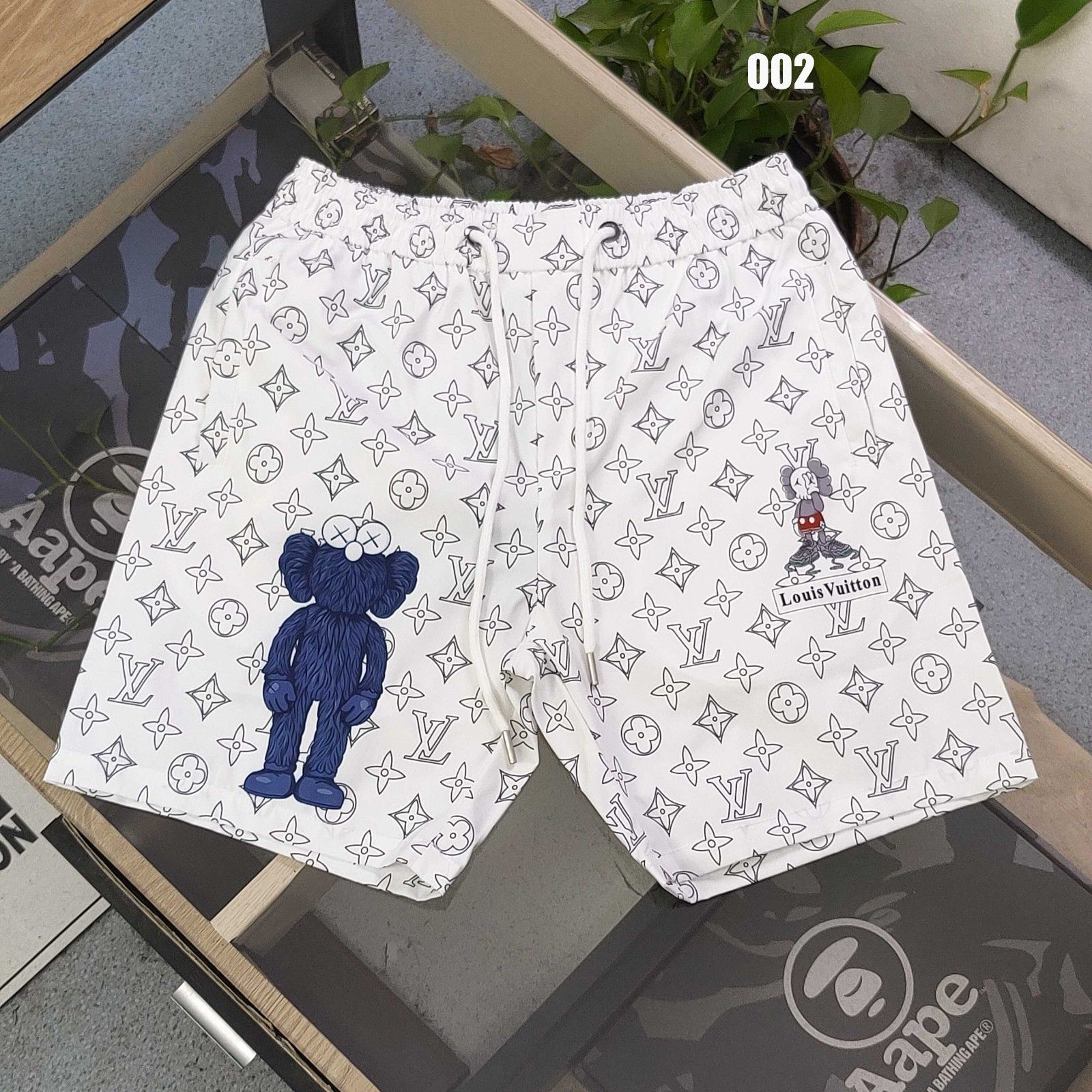 ルイヴィトン ショットパンツ 速乾 ビーチショーツ プリント A30608