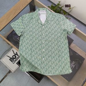 ディオール シャツ 半袖 総柄 プリント ファション A30606