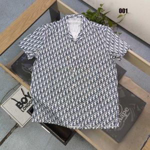 ディオール シャツ 半袖 総柄 プリント ファション A30606