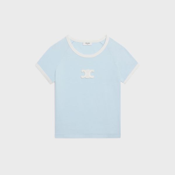 セリーヌ 半袖 Tシャツ レディース ラウンドネック A30603