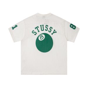 ステューシー 半袖 Tシャツ ゆったり メッシュ表面 スポーツ カジュアル A30625