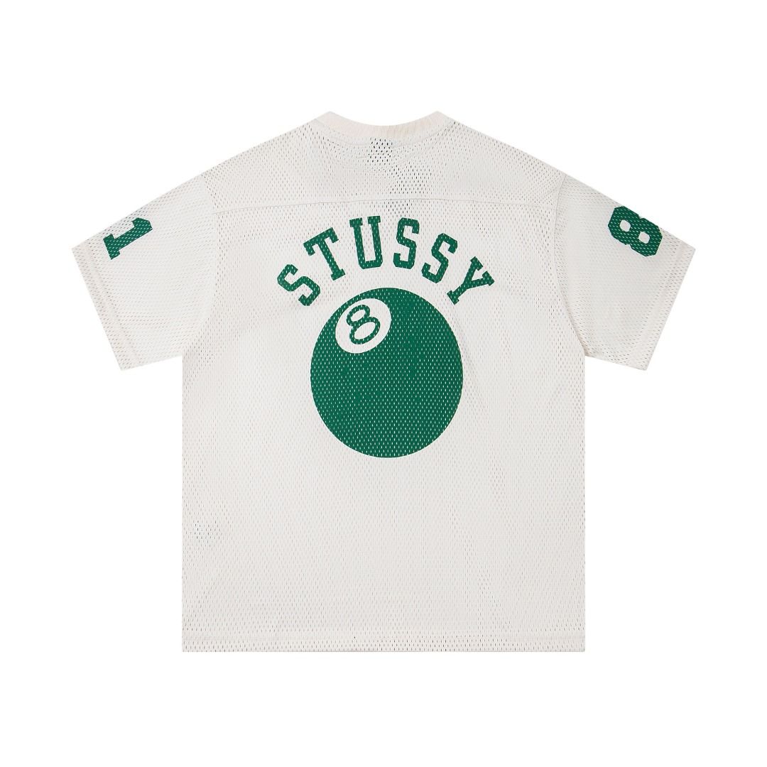 ステューシー 半袖 Tシャツ ゆったり メッシュ表面 スポーツ カジュアル A30625