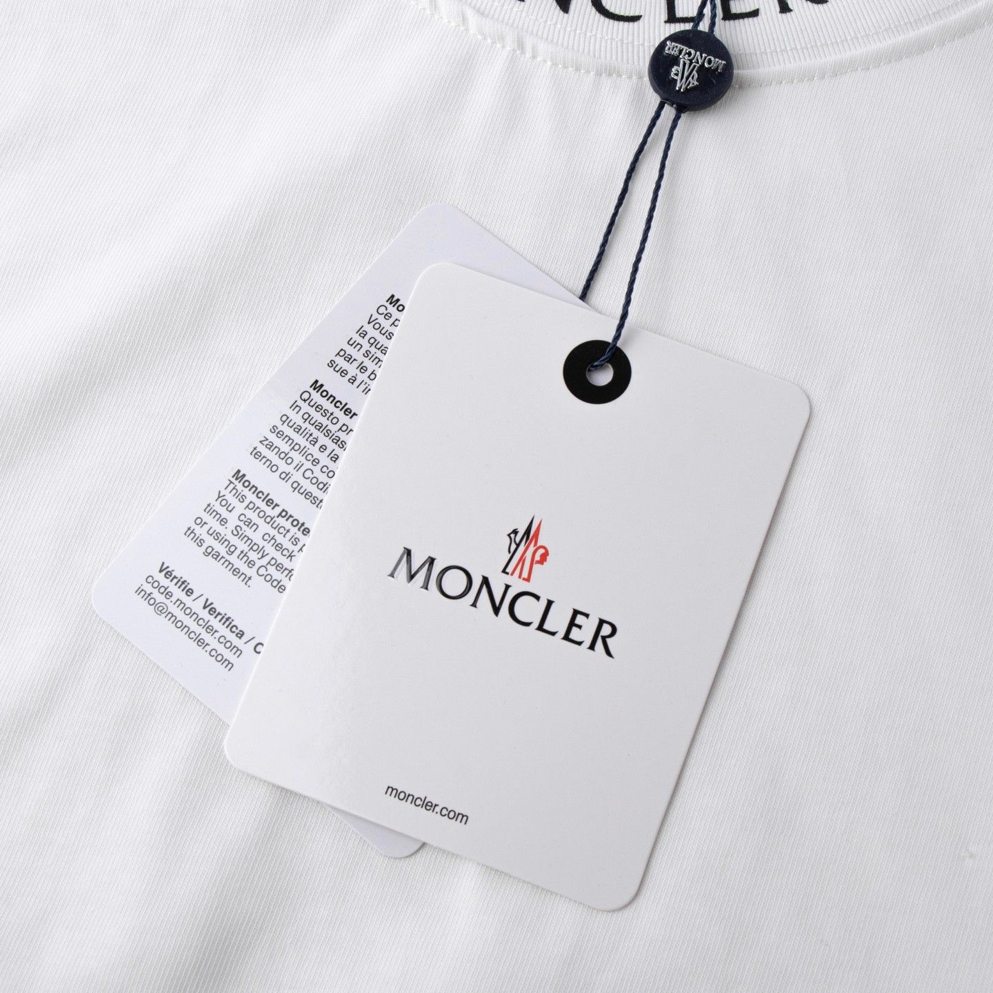 モンクレール 半袖Tシャツ メンズ レディース コットン A30624