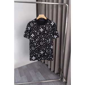 ルイヴィトン 半袖Tシャツ コットン 総柄 A30622