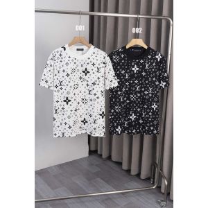 ルイヴィトン 半袖Tシャツ コットン 総柄 A30622