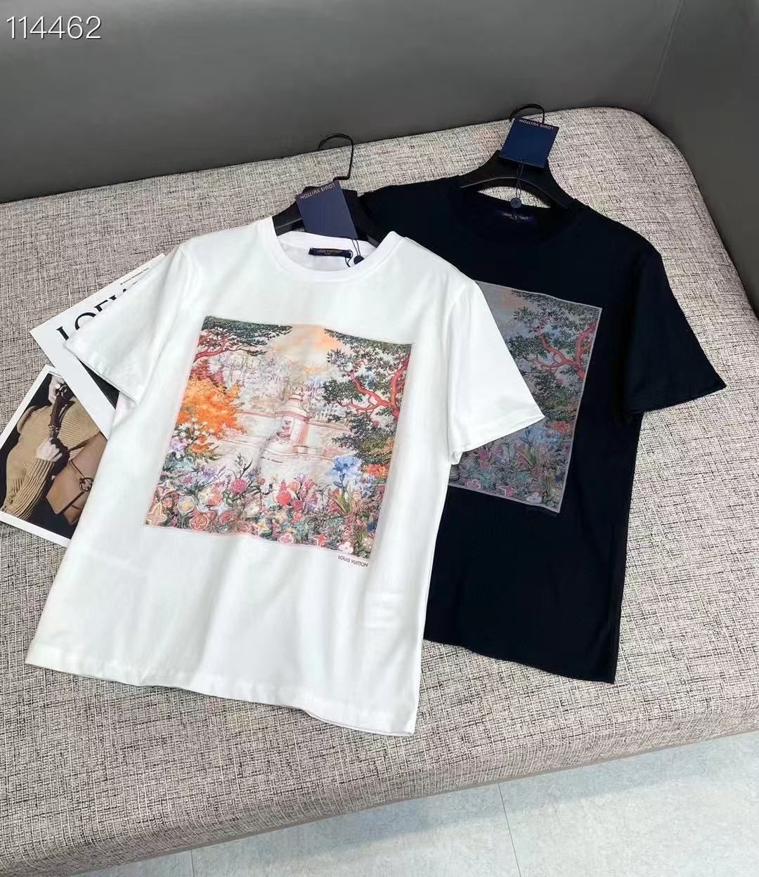ルイヴィトン 半袖tシャツ レディース プリント A30615