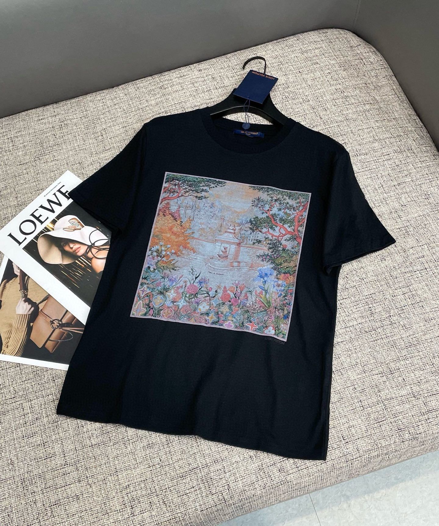 ルイヴィトン 半袖tシャツ レディース プリント A30615