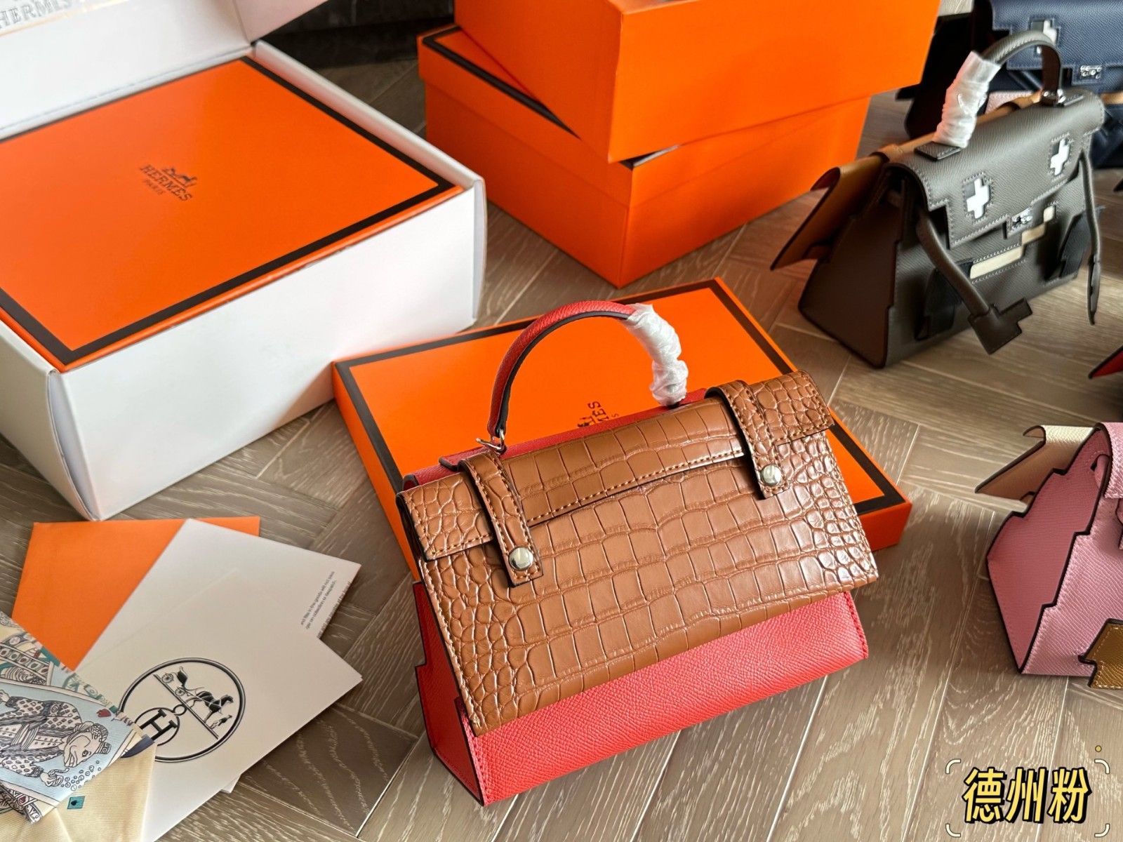 エルメス Kellydoll ショルダーバッグ ミニバッグ 可愛い A30618