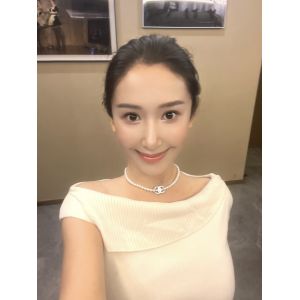 シャネル パールネックレス ショート 可愛い A30643