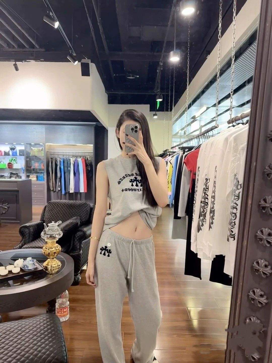 クロムハーツ 上下セット ベスト+パンツ カジュアル A30638