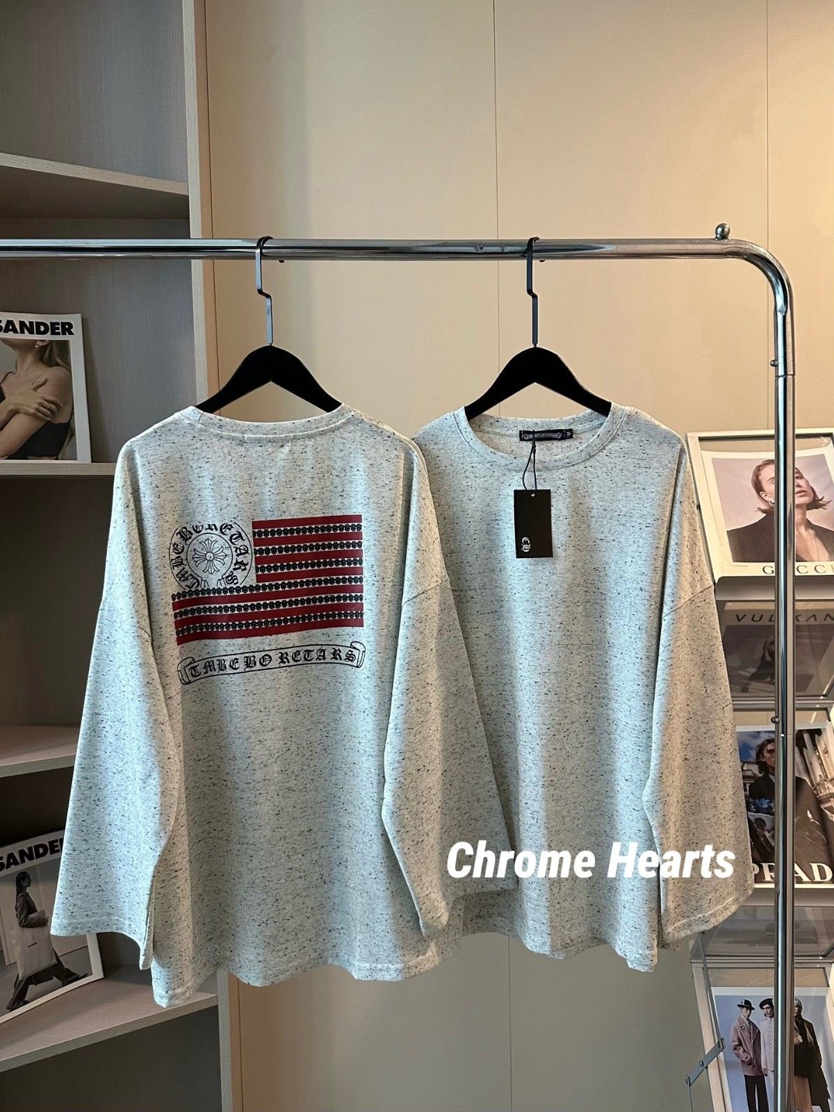 クロムハーツ 長袖Tシャツ 日焼け防止 OSサイズ A30634