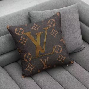 可愛い ルイヴィトン ミッキー クッション 正方形抱き枕 クマ ブランド LV クッションカバー 座布団 カー用品