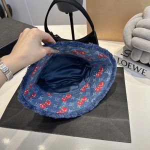 ルイヴィトン チェリー バケットハット デニム 可愛い A30649