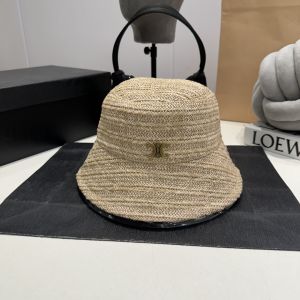 セリーヌ バケットハット 編み込み帽子 オシャレ A30650