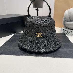 セリーヌ バケットハット 編み込み帽子 オシャレ A30650