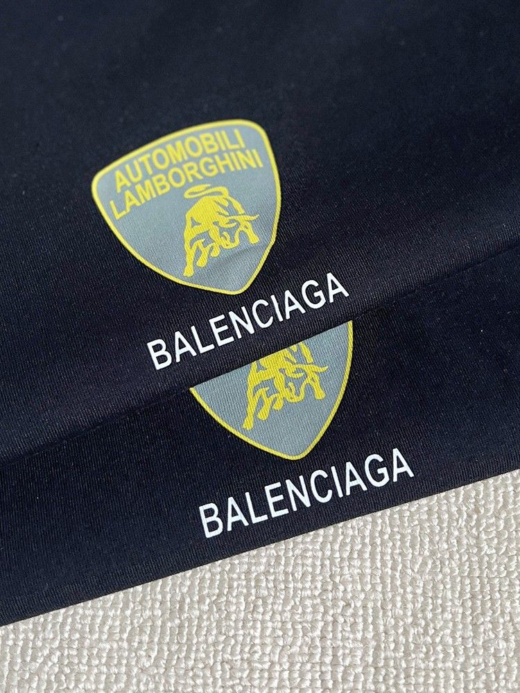 Balenciaga × Lamborghini 半袖tシャツ カップル かっこいい A30670