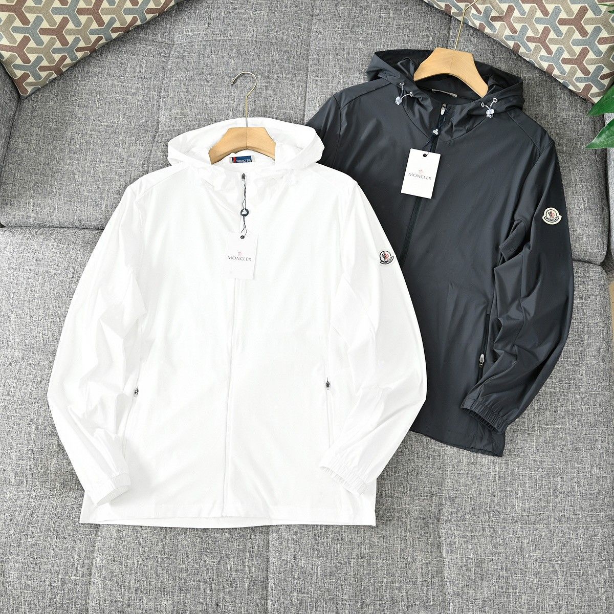 モンクレール ジャケット 日焼け防止服 フード付き 薄い生地 A30655