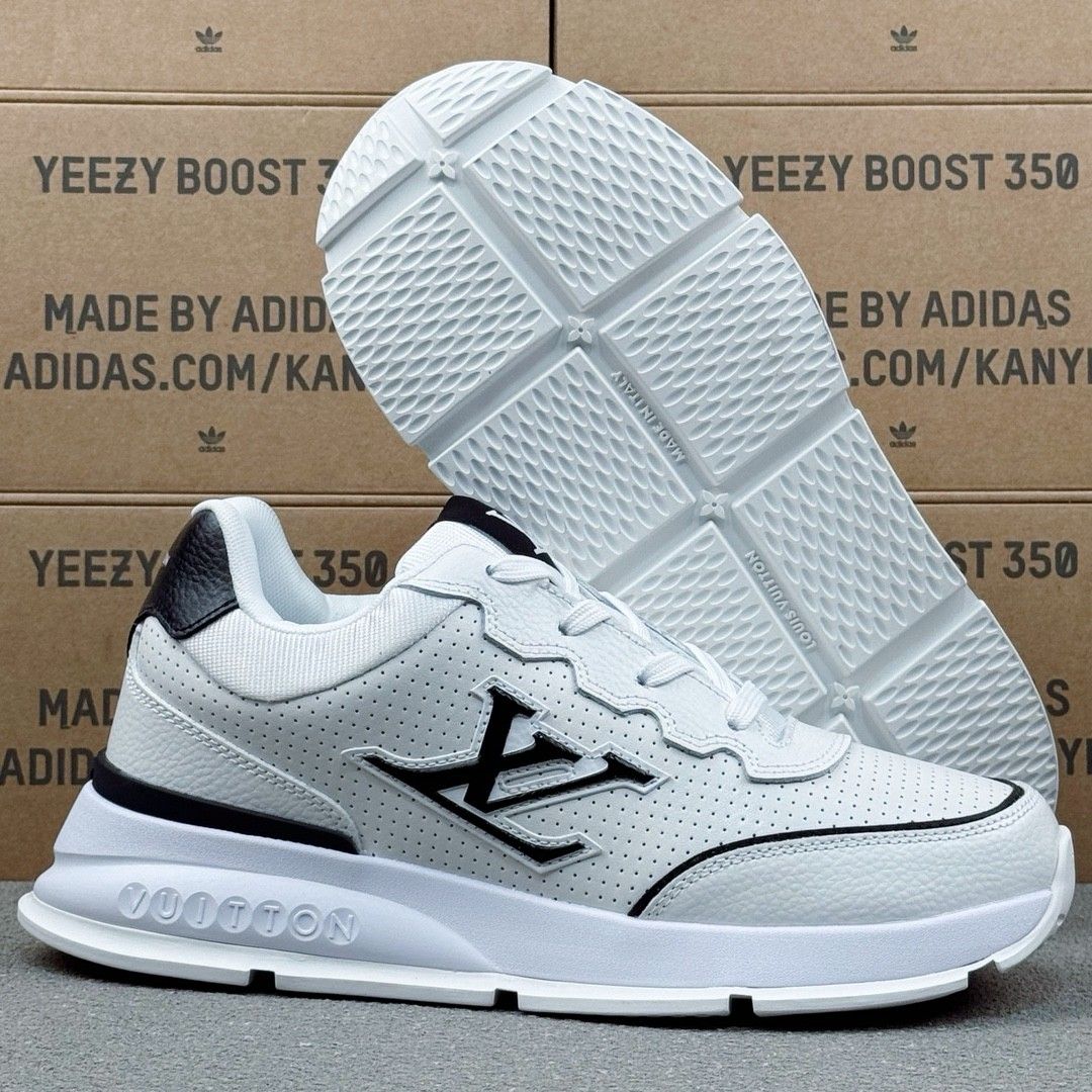 ルイヴィトン LV Trainer スニーカー カップル向け 高品質 A30682