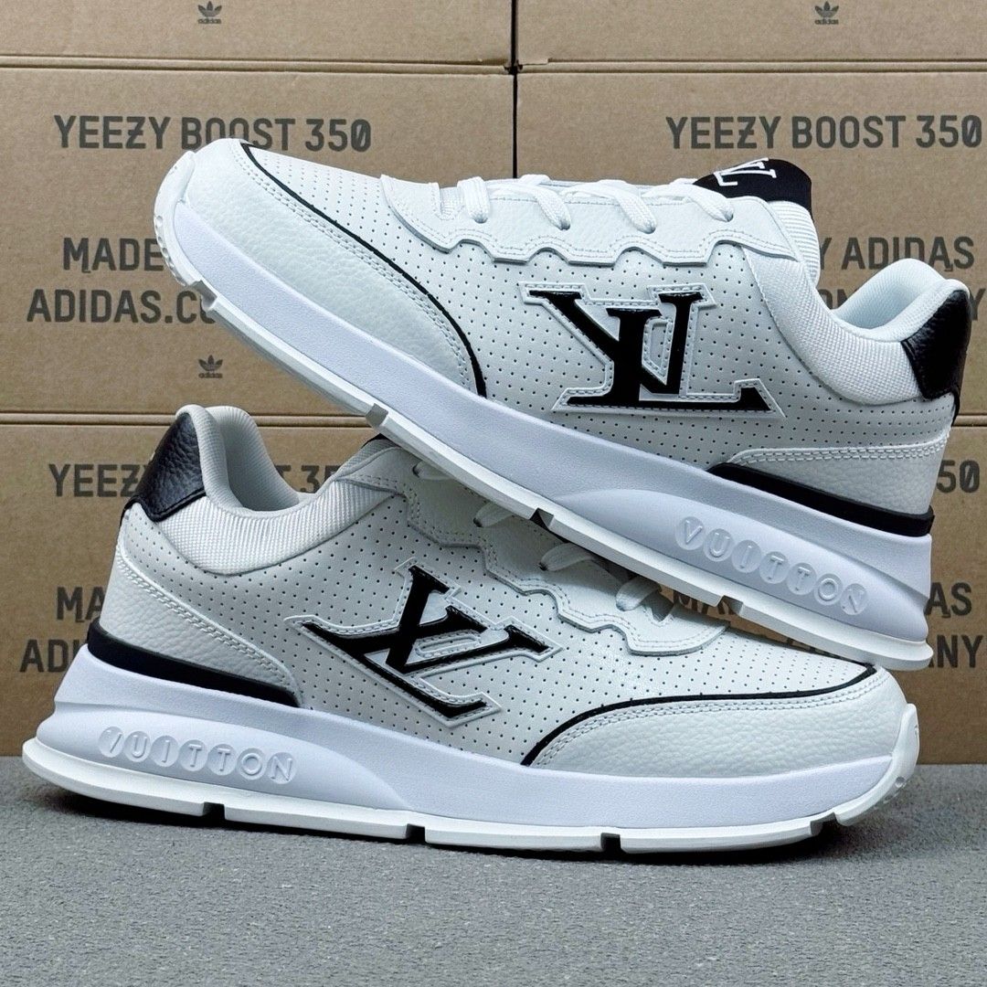 ルイヴィトン LV Trainer スニーカー カップル向け 高品質 A30682