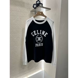 セリーヌ 長袖Tシャツ プリント レディース オシャレ A30683