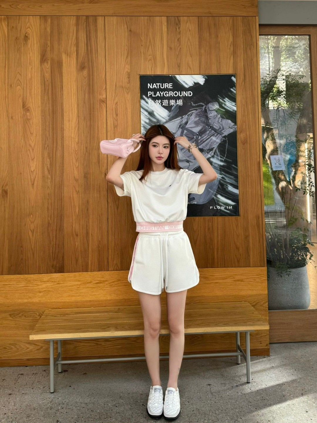 ディオール 上下セット 半袖Tシャツ ショットパンツ カジュアル A30698
