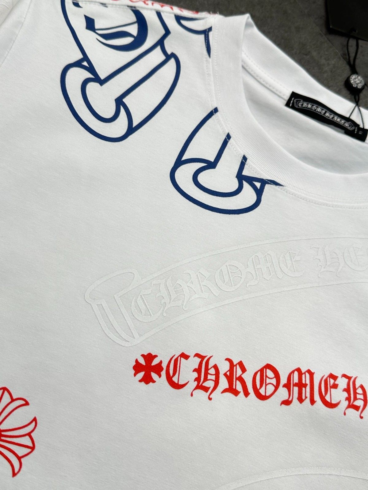 クロムハーツ 半袖Tシャツ プリント コットン A30692