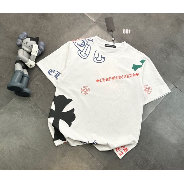 クロムハーツ 半袖Tシャツ プリント コットン A30692