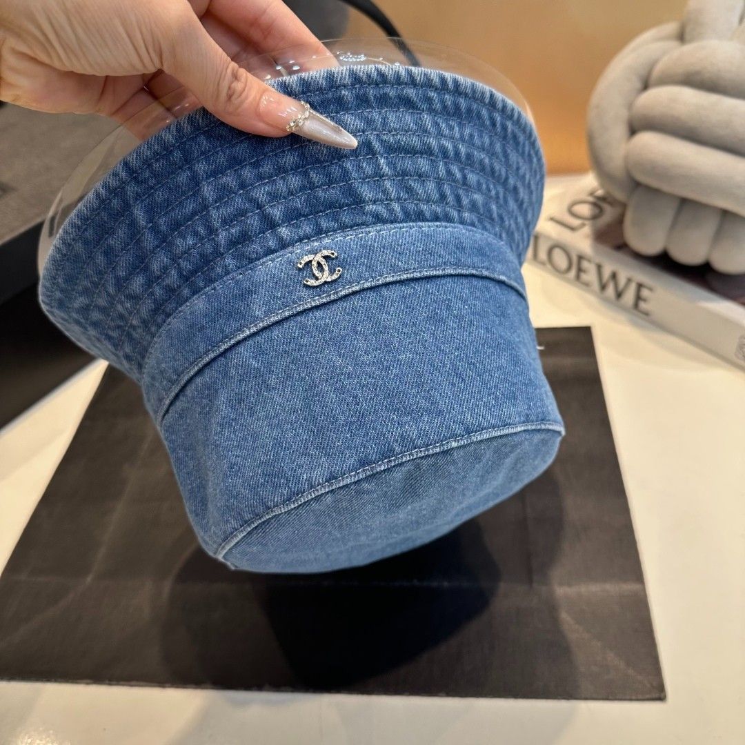 シャネル デニムバケットハット ファション A30716
