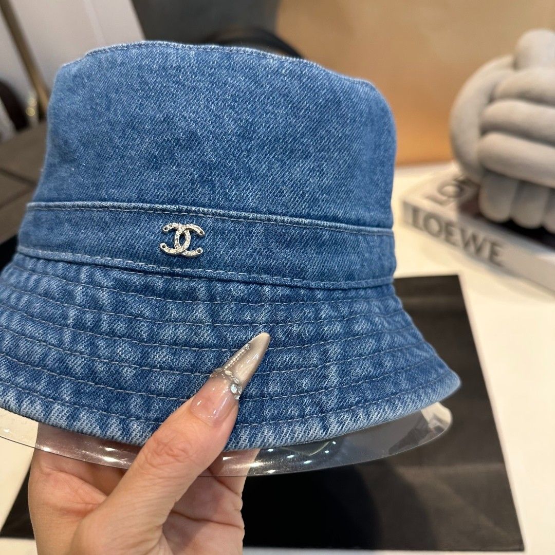 シャネル デニムバケットハット ファション A30716
