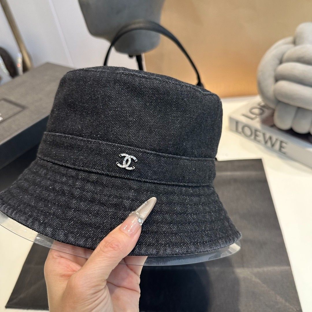 シャネル デニムバケットハット ファション A30716