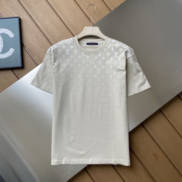 ルイヴィトン 半袖Tシャツ ユニセックス プリント カジュアル A30713