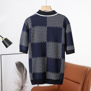 ルイヴィトン 半袖Tシャツ ニット ダミエ 高品質 A30720