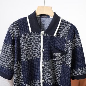 ルイヴィトン 半袖Tシャツ ニット ダミエ 高品質 A30720