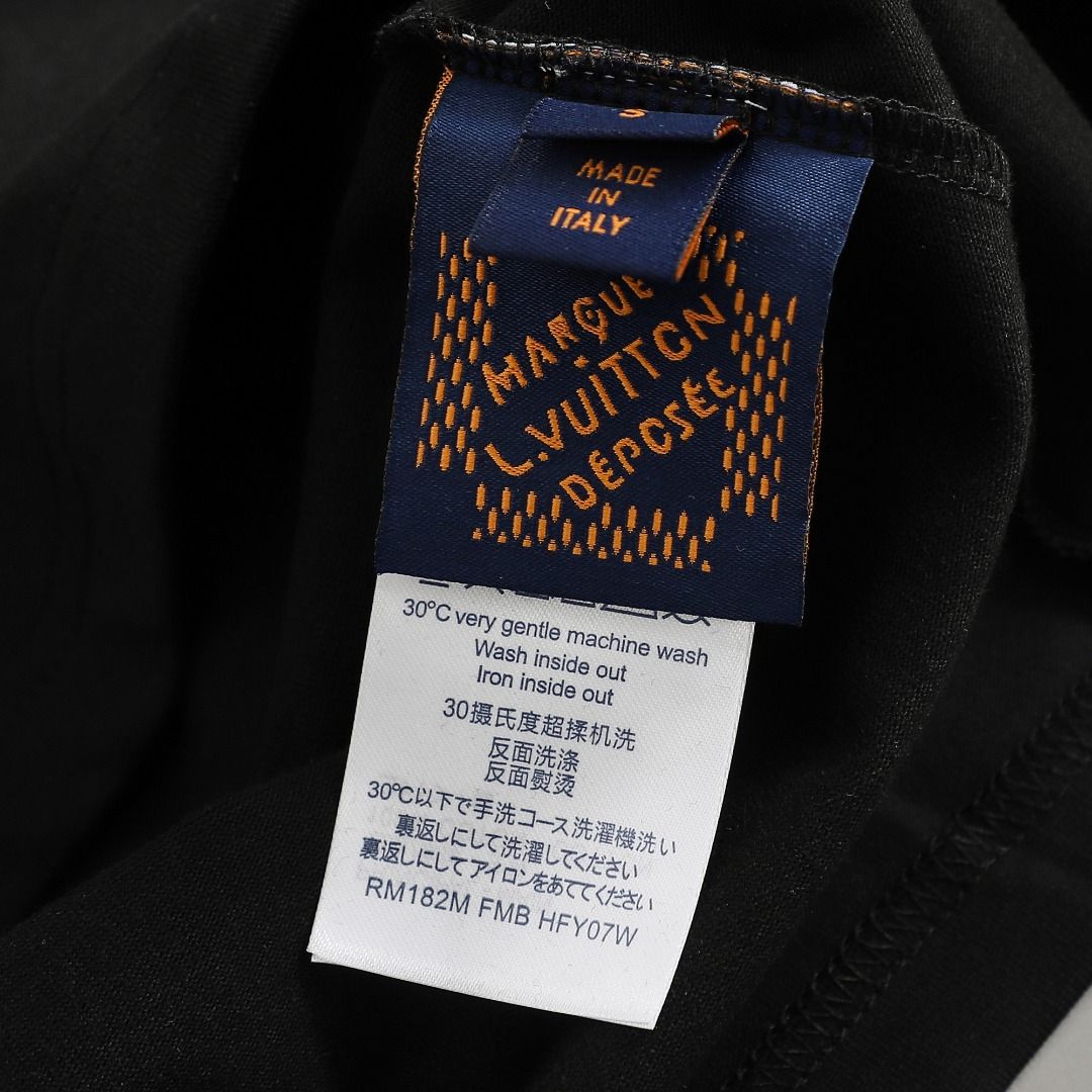 ルイヴィトン 半袖tシャツ 刺繍 男女向け 高品質 A30719