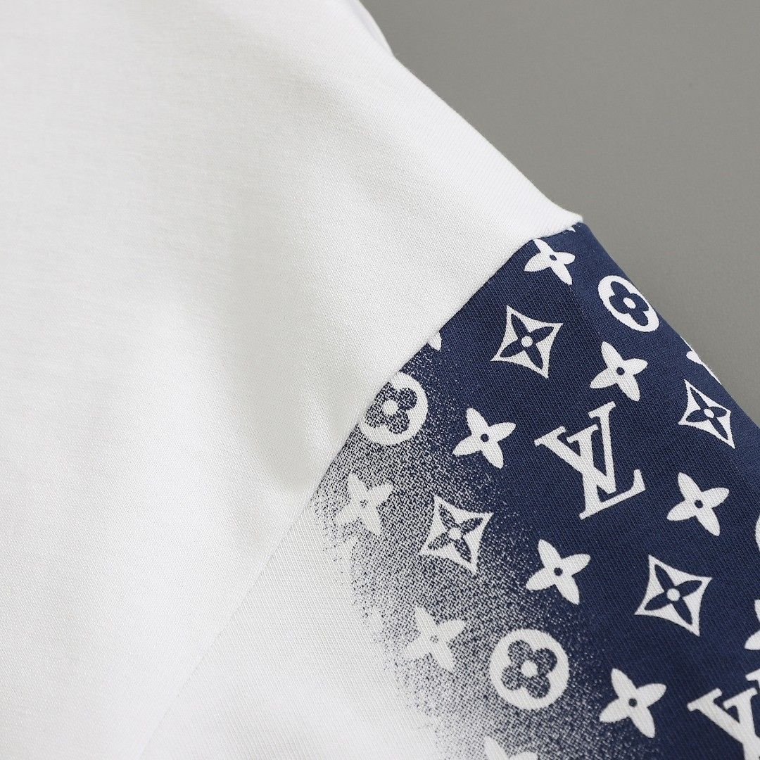 ルイヴィトン 半袖tシャツ 刺繍 男女向け 高品質 A30719