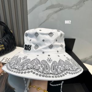 ミュウミュウ バケットハット ワイドブリム ホリデースタイル A30723
