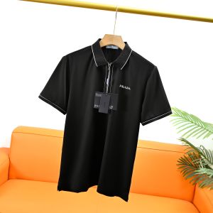 プラダ ポロシャツ 半袖Tシャツ ハーフジップ メンズ A30734