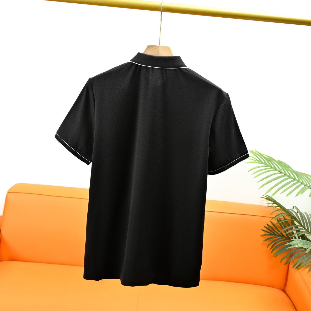 プラダ ポロシャツ 半袖Tシャツ ハーフジップ メンズ A30734