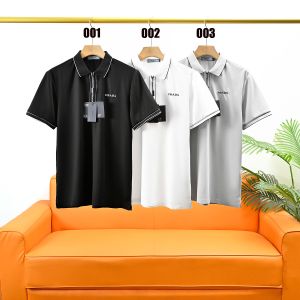 プラダ ポロシャツ 半袖Tシャツ ハーフジップ メンズ A30734