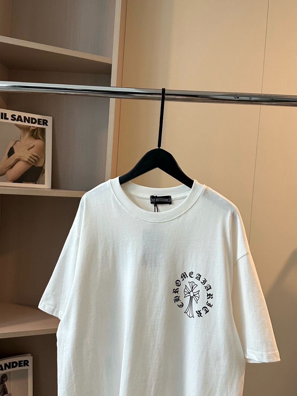 クロムハーツ 半袖tシャツ ホワイト コットン A30731