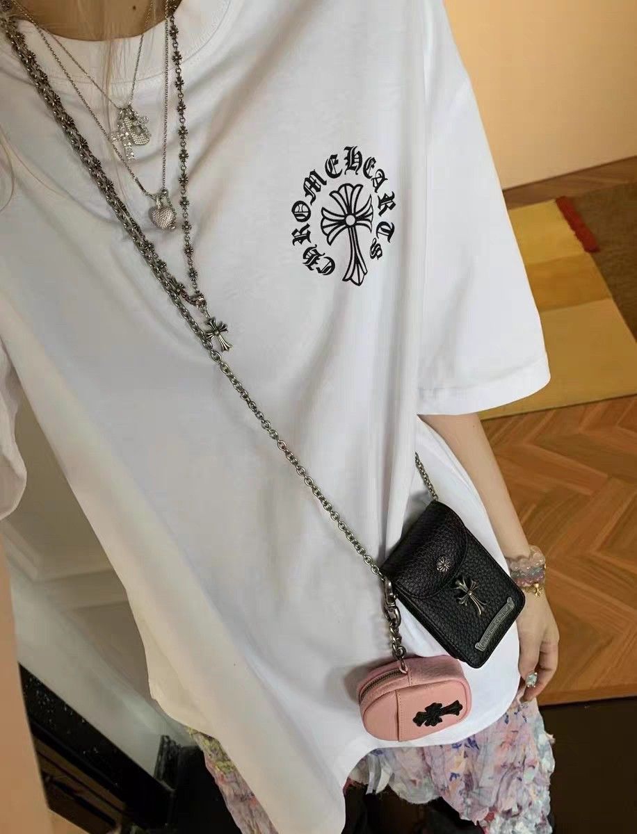 クロムハーツ 半袖tシャツ ホワイト コットン A30731