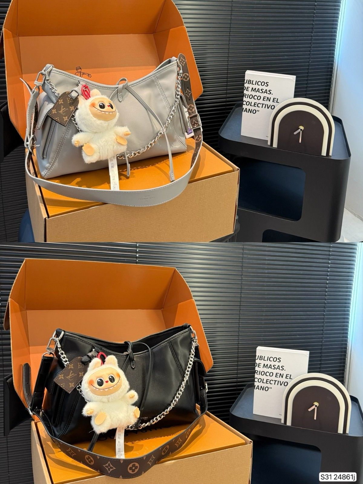 ルイヴィトン Carryall ショルダーバッグ レザー A30743