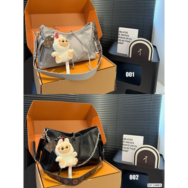 ルイヴィトン Carryall ショルダーバッグ レザー A30743
