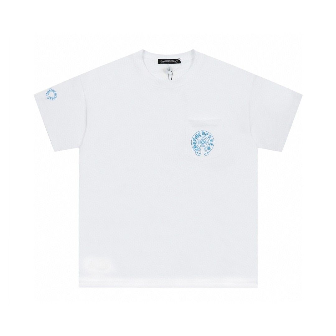 クロムハーツ 半袖Tシャツ ポケット カップル OSサイズ A30741