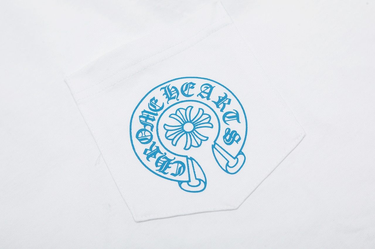 クロムハーツ 半袖Tシャツ ポケット カップル OSサイズ A30741