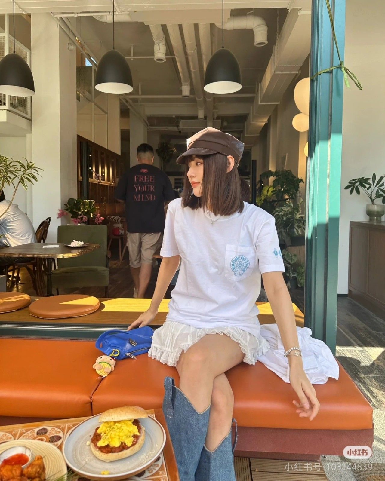 クロムハーツ 半袖Tシャツ ポケット カップル OSサイズ A30741